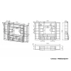 Стенка для гостиной Мебелеф-8