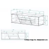 Тумба под ТВ Мебелеф-24