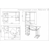 Стол компьютерный Мебелеф-18