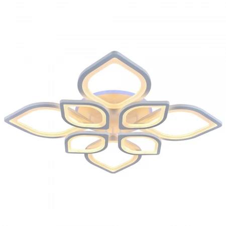Светодиодная люстра 8069/4+4 WHT