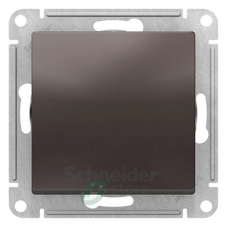 ATN000661 - ATLASDESIGN 1-клавишный ПЕРЕКЛЮЧАТЕЛЬ, сх.6, 10АХ, механизм, МОККО