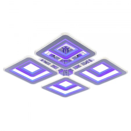 Светодиодная люстра 8009/4+4 CHR D