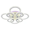Светодиодная люстра 8027/4+4 WHT