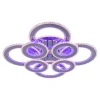 Светодиодная люстра 8040/4+4 CHR