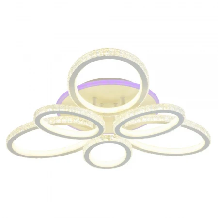 Светодиодная люстра 8033/3+3 WHT