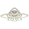 Светодиодная люстра 8044/4+4 CHR