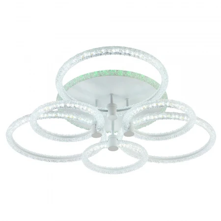 Светодиодная люстра 8024/3+3 WHT