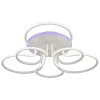 Светодиодная люстра 6045/3+3A WHT