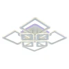 Светодиодная люстра 8465/4+4A WHT