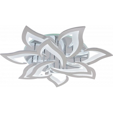  Светодиодная люстра 8028/7+3 CHR