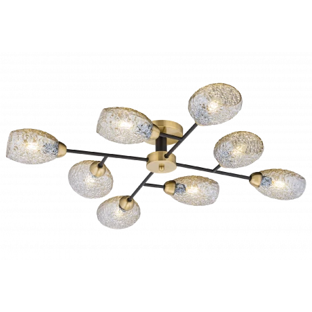 40285MDP/8 MBK+AB (1) Люстра (NW) 