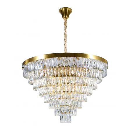 2431P/22A PT BRS+CL (1) Люстра (в 2-х коробках) NW 