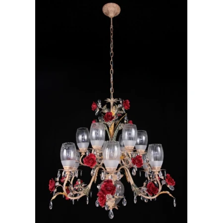 0982/6+6 COFFEE GOLD (1) Люстра 