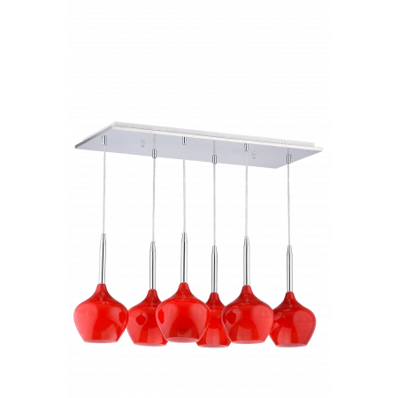 5068/6L RED (1) Люстра 