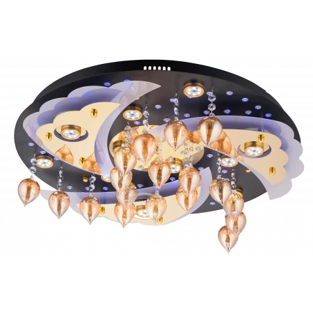 8270/12 BK+GD MIX (1) Люстра 