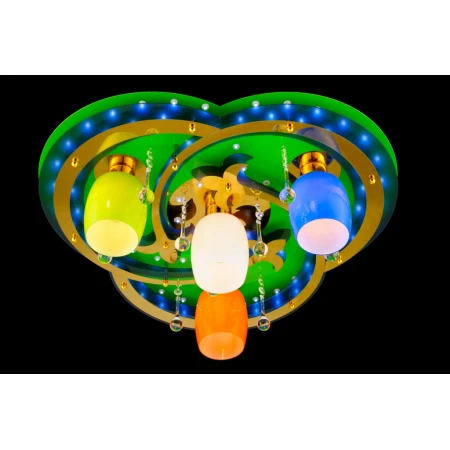 8355/4 GN+GD MIX (1) Люстра # 