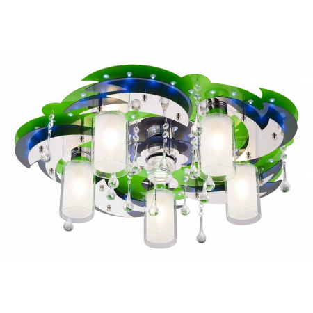 8356/5+1 GN+CR WT (1) Люстра # 