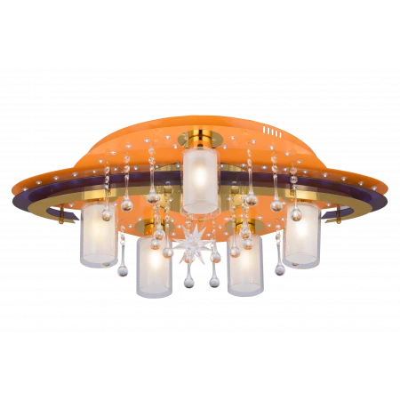 8364/5+1 OG+CR WT (1) Люстра # 