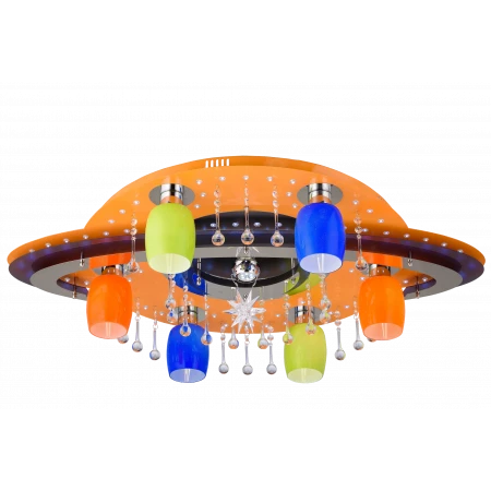 8364/6+1 OG+CR MIX (1) Люстра # 