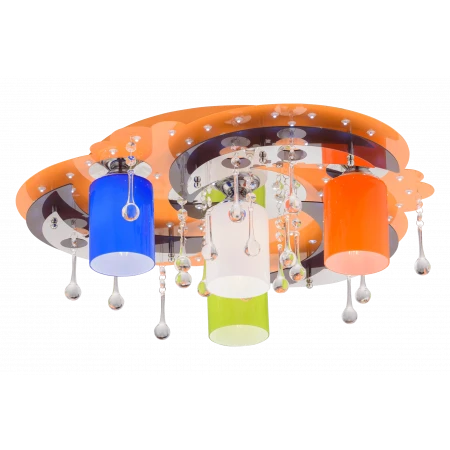 8384/4 OG+CR MIX (1) Люстра 