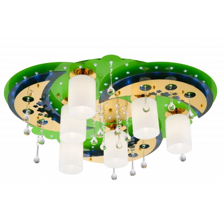 8384/6 GN+GD WT (1) Люстра 