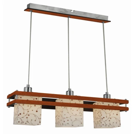 85559/3PB RED+CHROME (1/4) Люстра 