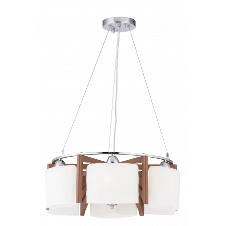 85652/6P BROWN+CHROME (1) Люстра 