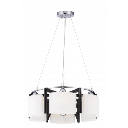 85652/6P WENGUE+CHROME (1) Люстра 