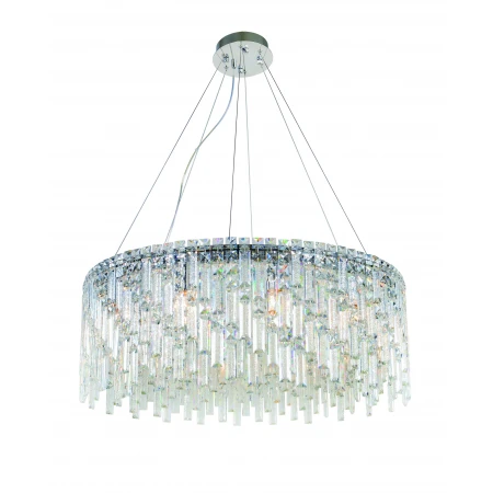 6073R/12A CHROME+CLEAR (1) Люстра NW 