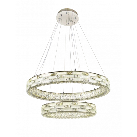6014R/130W CHROME+CLEAR (1) Люстра NW 