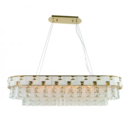 5860P/10 PLATING BRASS+CLEAR (1) Люстра NW 