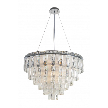 2893R/14 CHROME+CLEAR (1) Люстра NW 