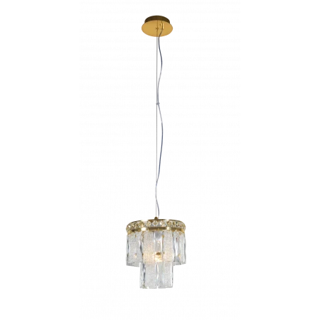 2893E/1 GOLD+CLEAR (1/10) Люстра NW 