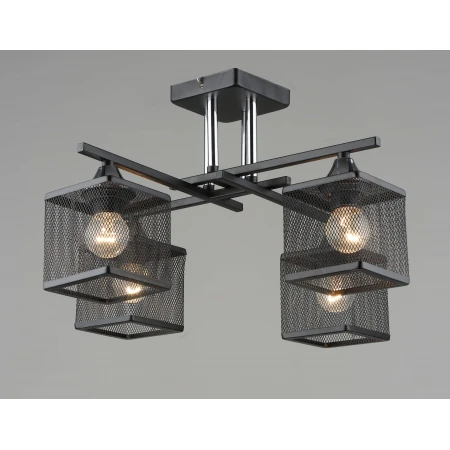 5986/4 BK+CH (1) Люстра (RL) 