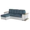 Угловой диван-кровать Атланта дельфин