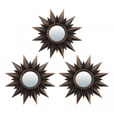 Набор из 3 зеркал настенных (25 см) Лилль 74050