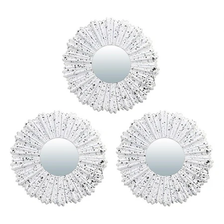 Набор из 3 зеркал настенных (25 см) Ницца 74045