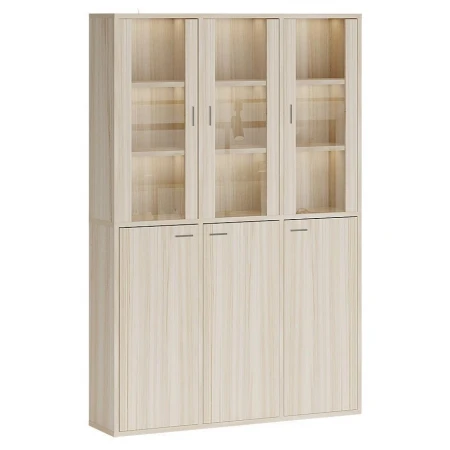 Шкаф-витрина Домино СУ(ш3в2)+3ФГ+3ФС