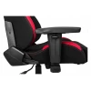 Геймерское кресло K7012, красный, черный, текстиль