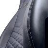 Геймерское кресло Noblechairs Icon, синий, черный, кожа