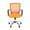 Компьютерное кресло Chairman 698, оранжевый, сетка, ткань