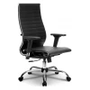 Кресло офисное Комплект 10/2D, черный, кожа