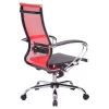 Кресло офисное Комплект 9, красный, черный, ткань
