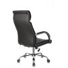 Кресло T-8010N-SL, черный, кожа искусственная