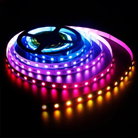 Светодиодная лента Бегущая волна 12&nbsp;В 7,2&nbsp;Вт/м 30 Led/м 5050 IP20, RGB 5 м Elektrostandard 5050 12V 30Led 7,2W RW IP20 (5m)