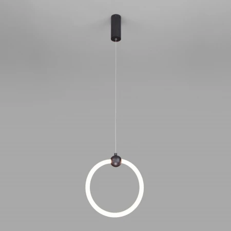 Подвесной светодиодный светильник Eurosvet 90166/1 черный