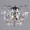 Бра классическое с хрусталем Eurosvet 10081/2 хром/прозрачный хрусталь Strotskis