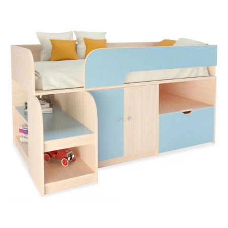 Кровать в детскую комнату Астра 9/4 RVM_ASTRA9-V4-1-6