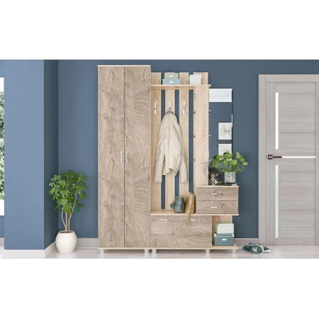 Стенка для прихожей Микс Арт