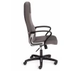 Кресло офисное Advance, серый, кожа искусственная, флок